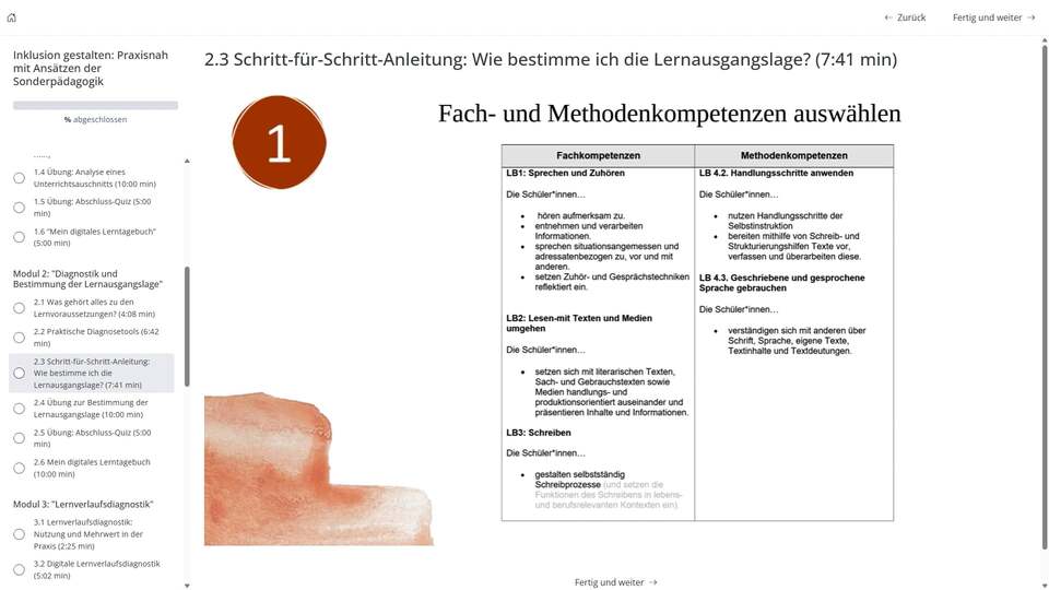 Vimeo Video: Worum geht es in dieser Fortbildung?